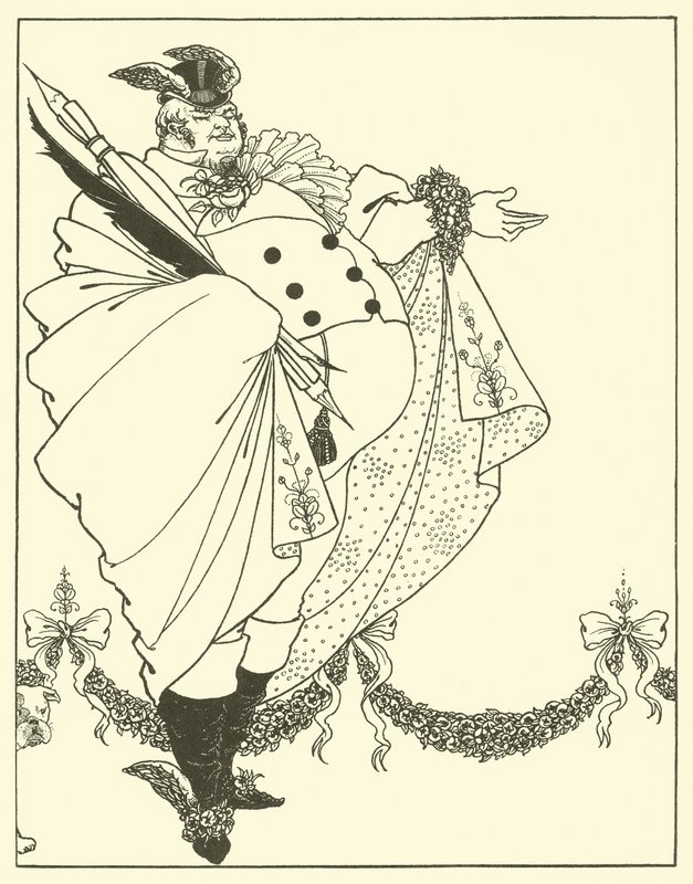 Spis treści, Savoy nr 1 (litografia) autorstwa Aubrey (after) Beardsley
