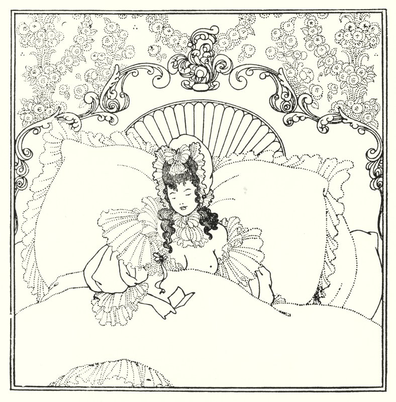 Billet-Doux (grawerowanie) autorstwa Aubrey (after) Beardsley