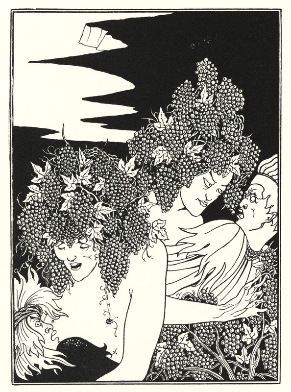 Snare of Vintage (grawerowanie) autorstwa Aubrey (after) Beardsley