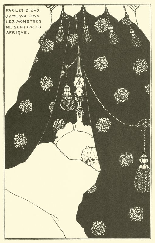 Portret samego siebie autorstwa Aubrey Beardsley
