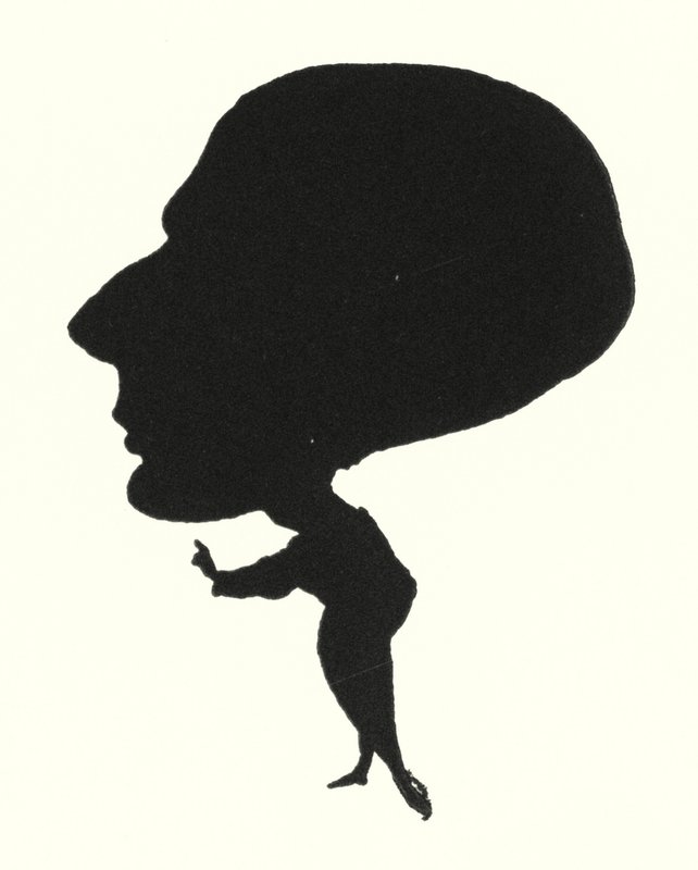 Sylwetka Aubreya Beardsleya autorstwa Aubrey Beardsley