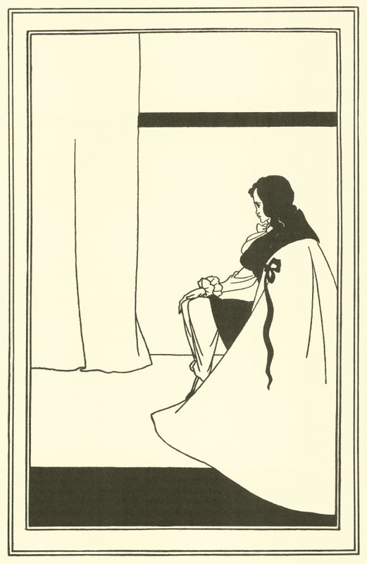 Upadek Domu Usherów autorstwa Aubrey Beardsley