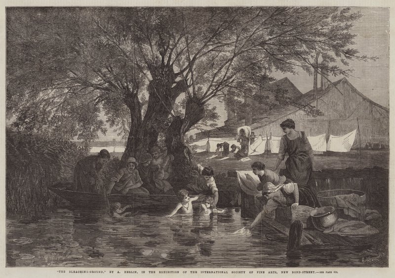 Wybielająca ziemia autorstwa Auguste Joseph Herlin