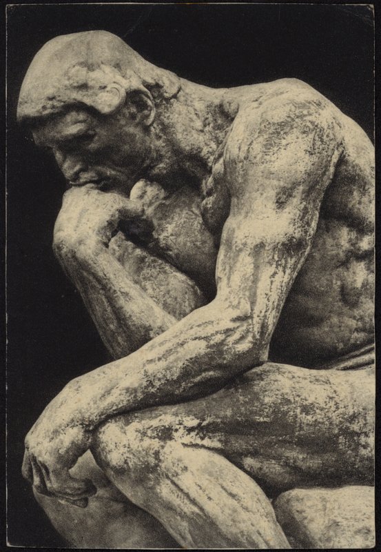 Myśliciel autorstwa Auguste Rodin