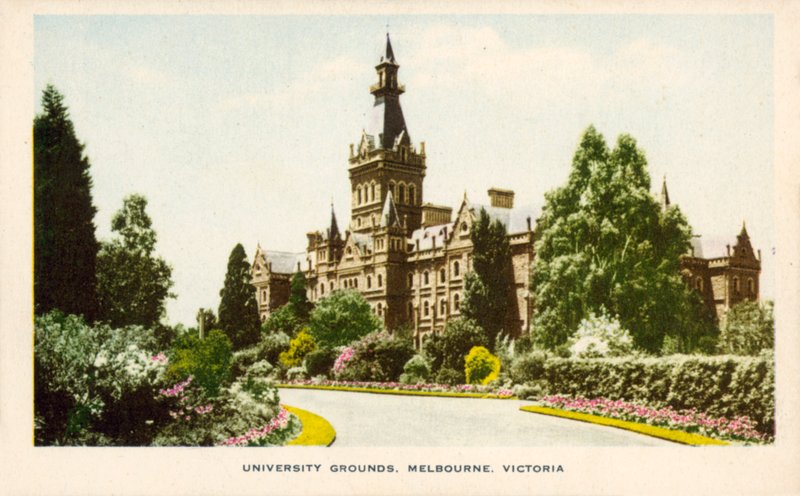 Teren uniwersytecki, Melbourne, Wiktoria, Australia autorstwa Australian Photographer