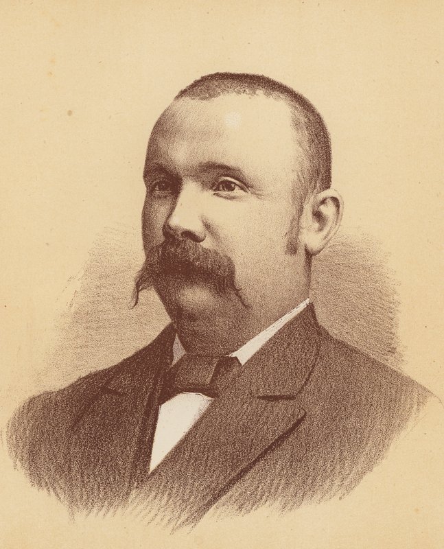 Charles Rogers, Esquire (kolorowa litografia) autorstwa Australian School