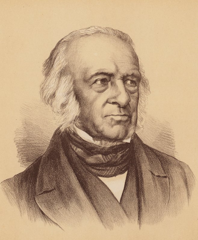 George Suttor (kolorowa litografia) autorstwa Australian School