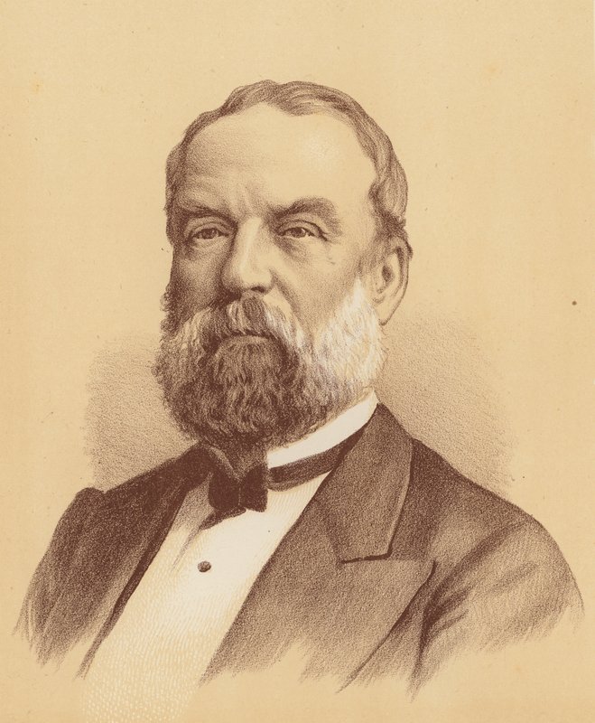 James Merriman, Esquire (kolorowa litografia) autorstwa Australian School
