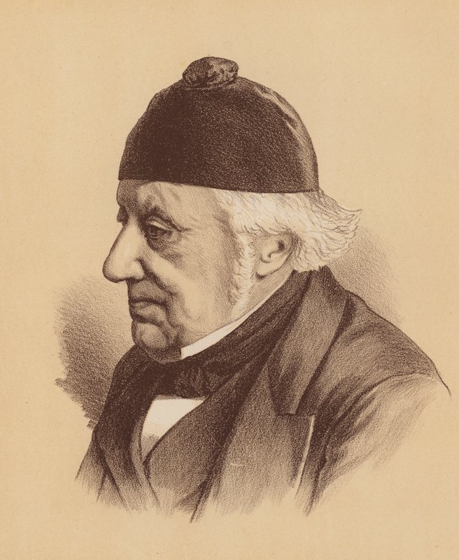 Sir William Westbrooke Burton, późniejszy sędzia Sądu Najwyższego Nowej Południowej Walii (kolorowa litografia) autorstwa Australian School