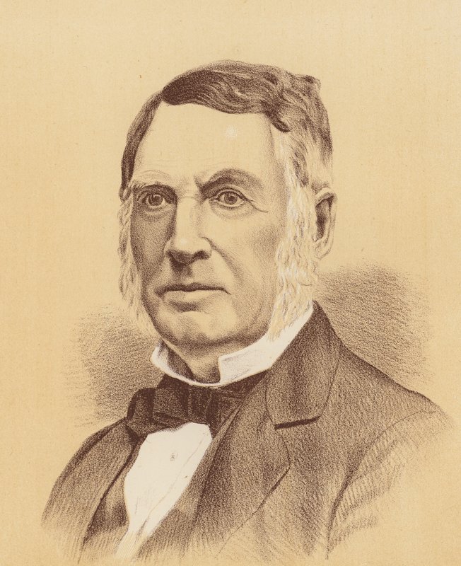 Czcigodny James Chisholm, Esquire (kolorowa litografia) autorstwa Australian School