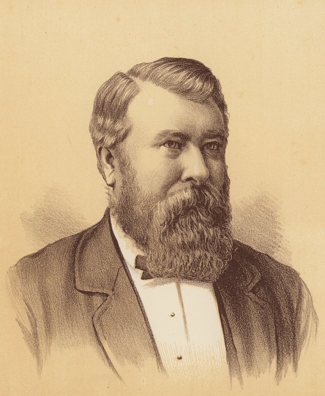 Szanowny Samuel Henry Terry (kolorowa litografia) autorstwa Australian School