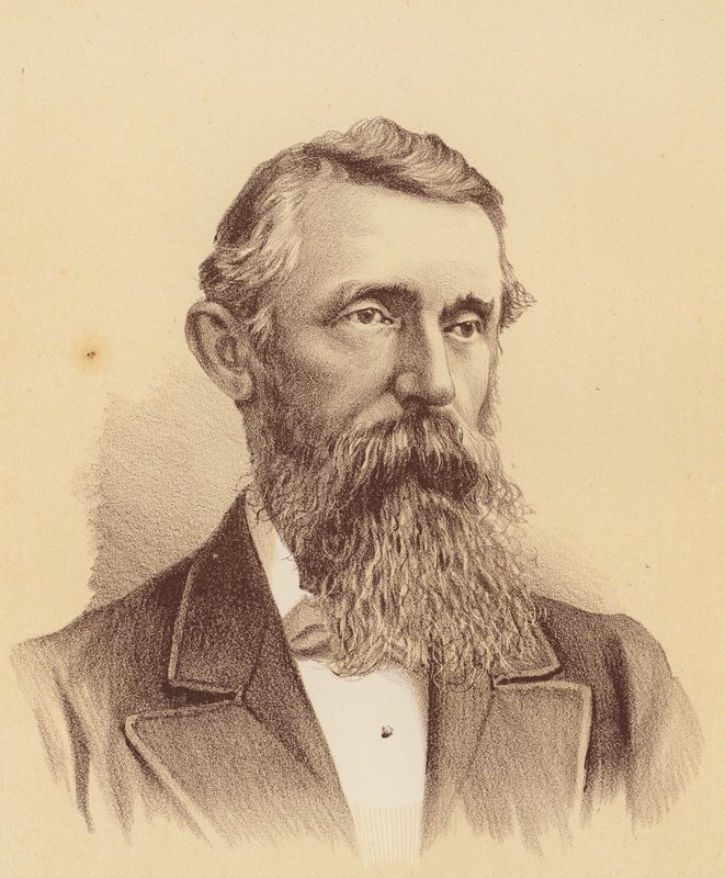 Czcigodny Thomas Garrett (kolorowa litografia) autorstwa Australian School