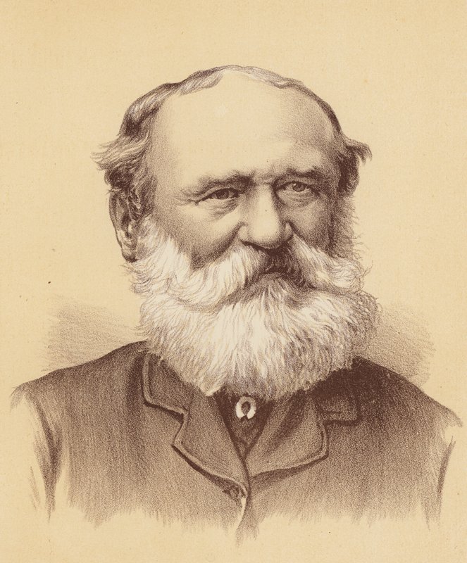 William M Christian, Esquire (kolorowa litografia) autorstwa Australian School
