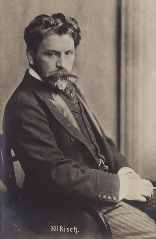 Arthur Nikisch, węgierski dyrygent autorstwa Austrian Photographer
