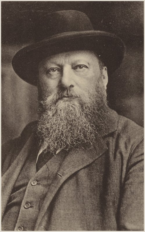 Portret Hansa Richtera autorstwa Austrian Photographer