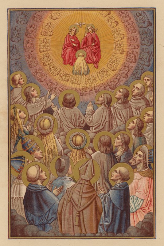 Kościół triumfujący (chromolit) autorstwa Austrian School