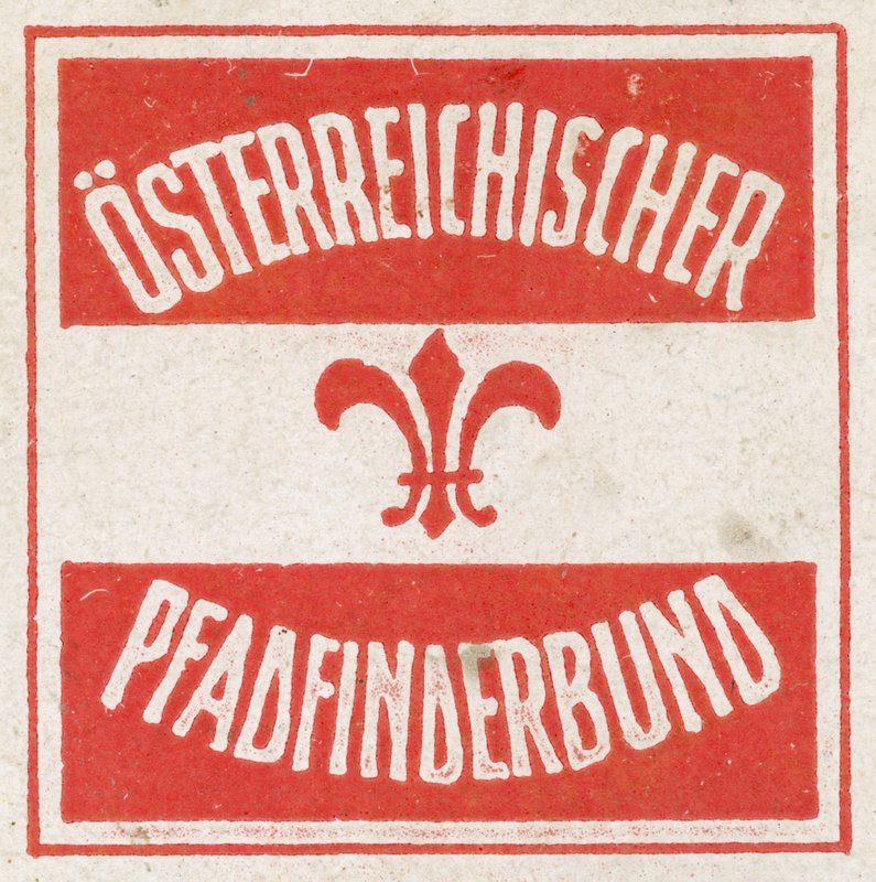 Godło Austriackiego Związku Pionierskiego (Austriaccy Skauci) autorstwa Austrian School