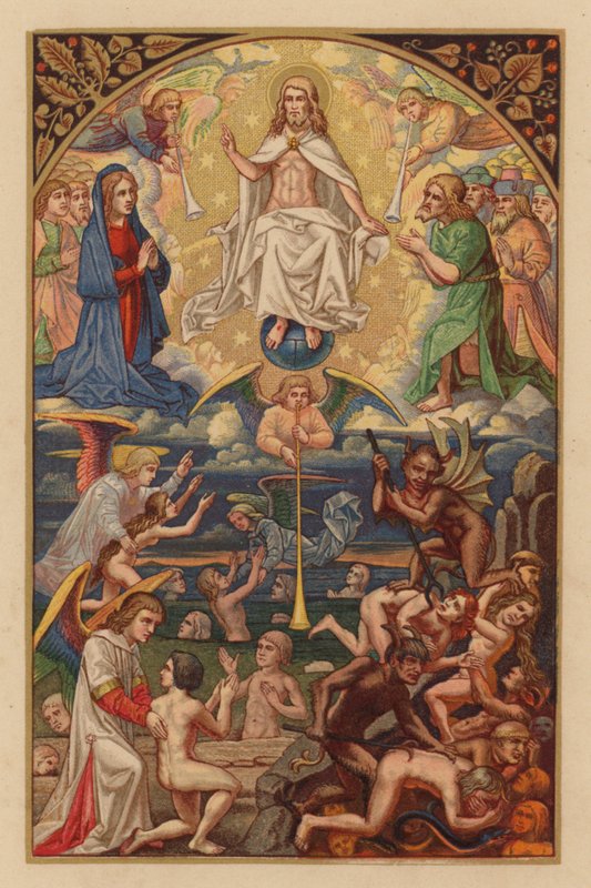 Sąd Ostateczny (chromolit) autorstwa Austrian School