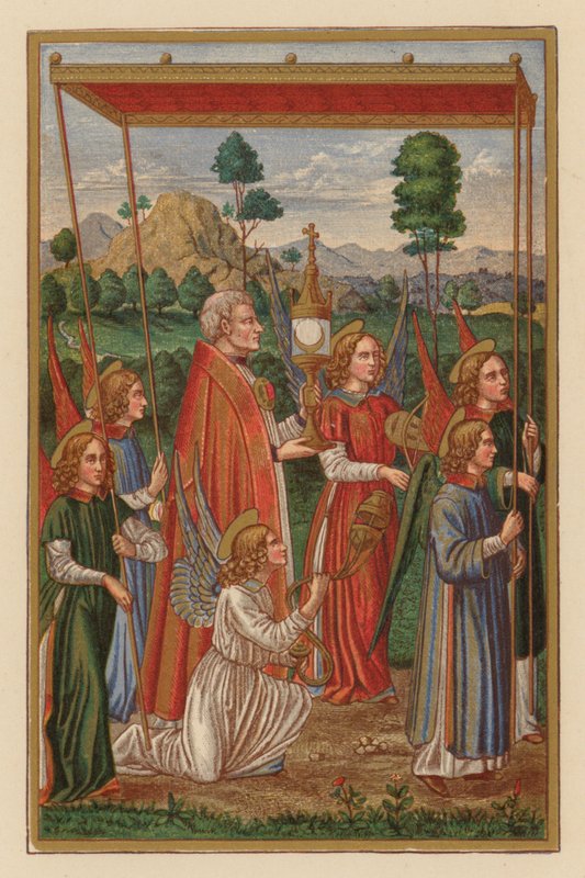 Boże Ciało DN J Chr (chromolit) autorstwa Austrian School