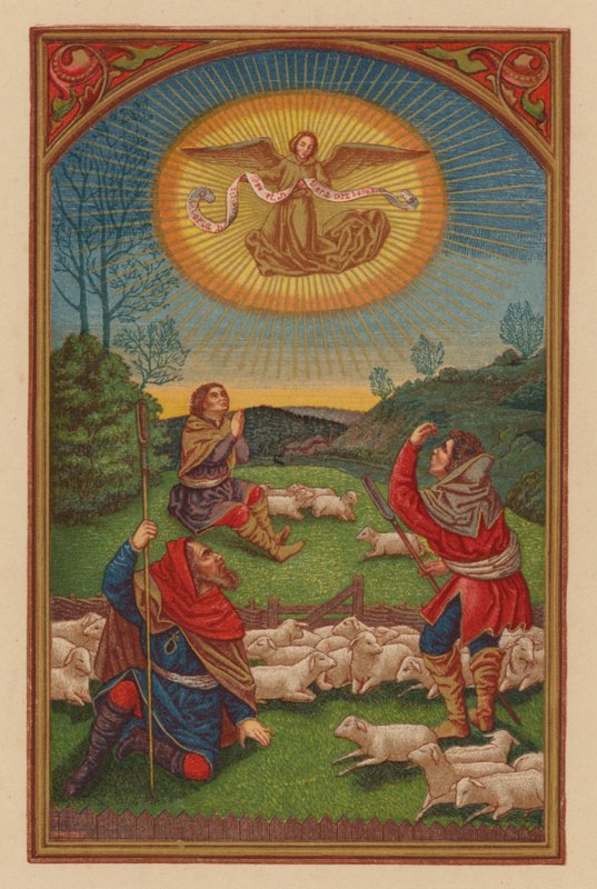 Chwała Bogu na wysokości (chromolith) autorstwa Austrian School
