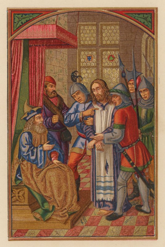Herod kpi z Pana (chromolith) autorstwa Austrian School