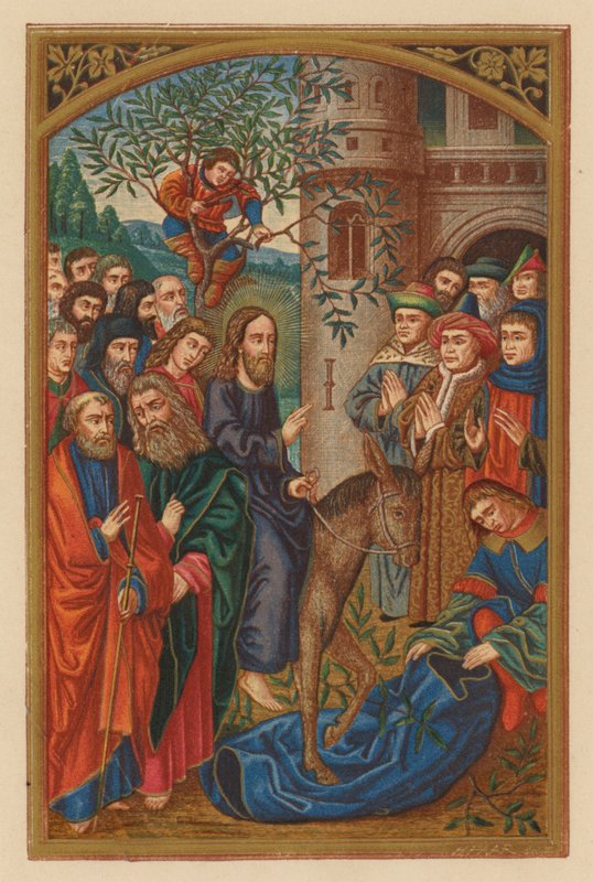 Hosanna Filio David (chromolitho) autorstwa Austrian School