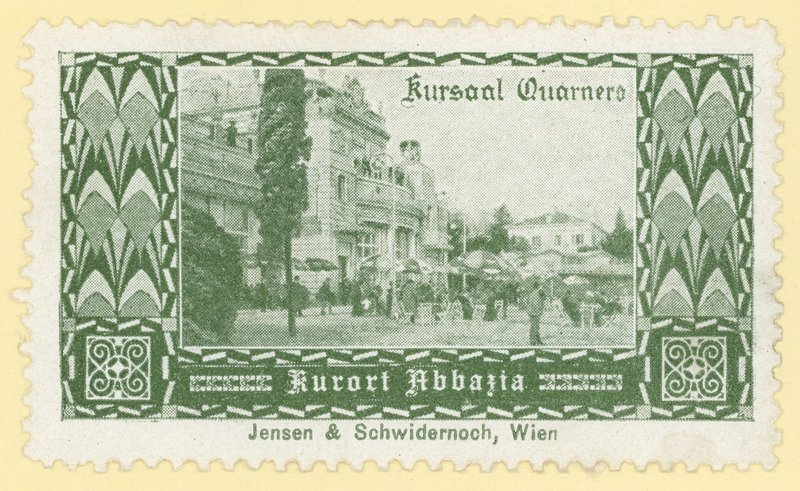 Kursaal Quarnero, kurort Abbazia (Opatija) autorstwa Austrian School