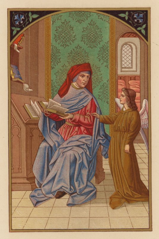 Matthaeus, Evang (chromolit) autorstwa Austrian School