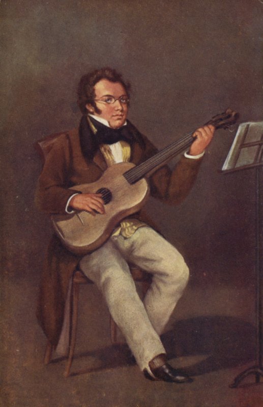 Portret Franza Schuberta autorstwa Austrian School