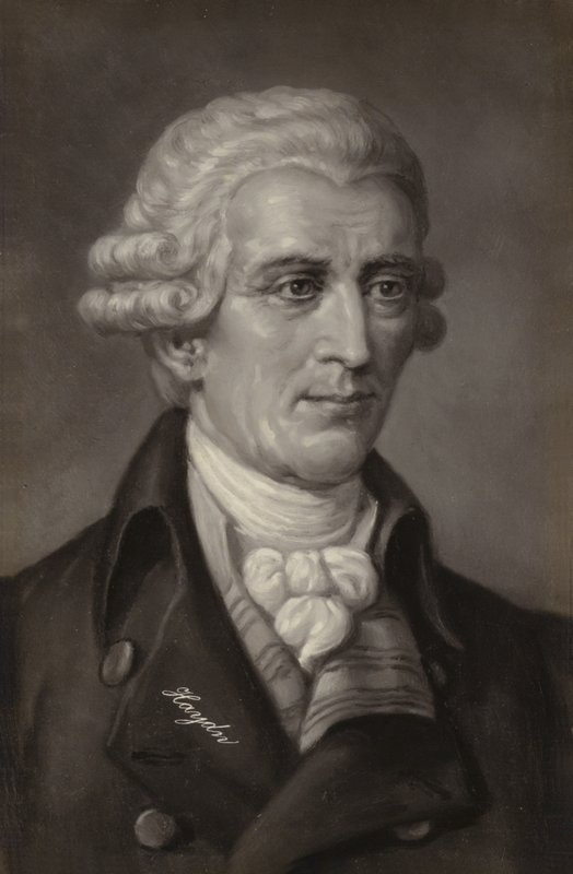 Portret Józefa Haydna autorstwa Austrian School