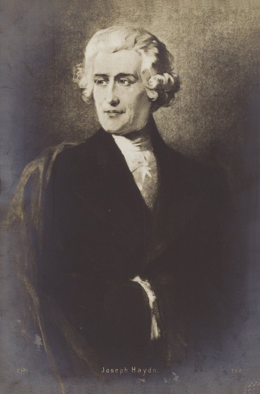 Portret Józefa Haydna autorstwa Austrian School