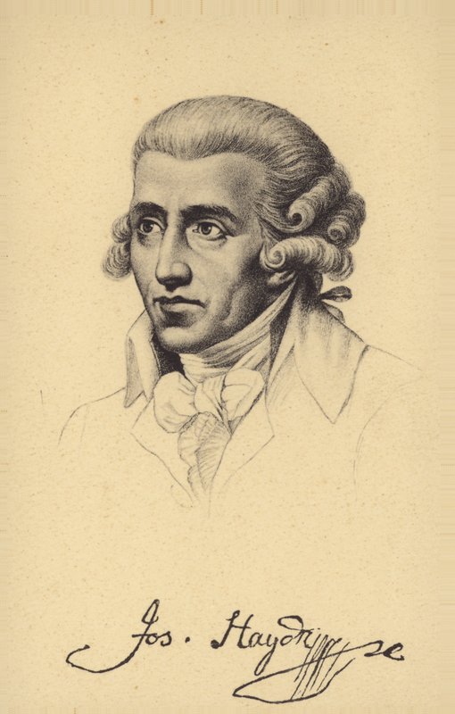 Portret Józefa Haydna autorstwa Austrian School