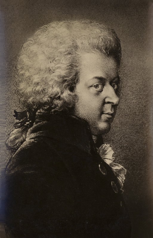 Portret Wolfganga Amadeusza Mozarta autorstwa Austrian School