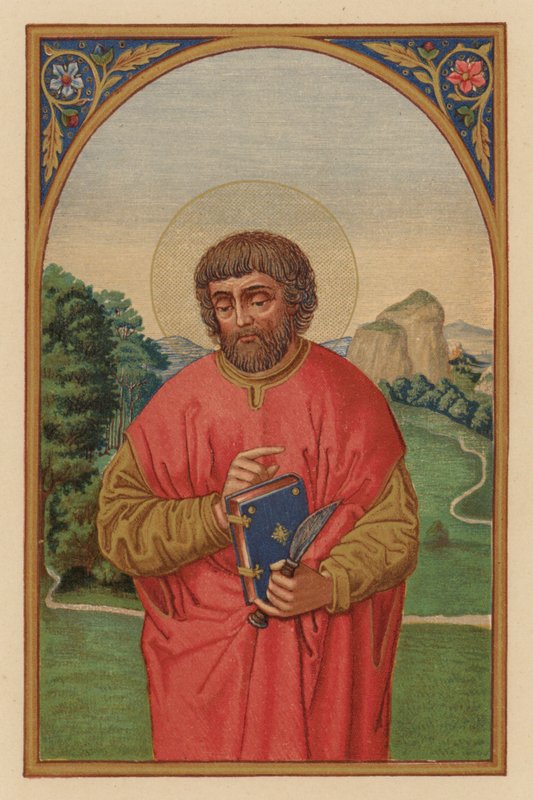Św. Bartłomiej Apostoł (chromolit) autorstwa Austrian School
