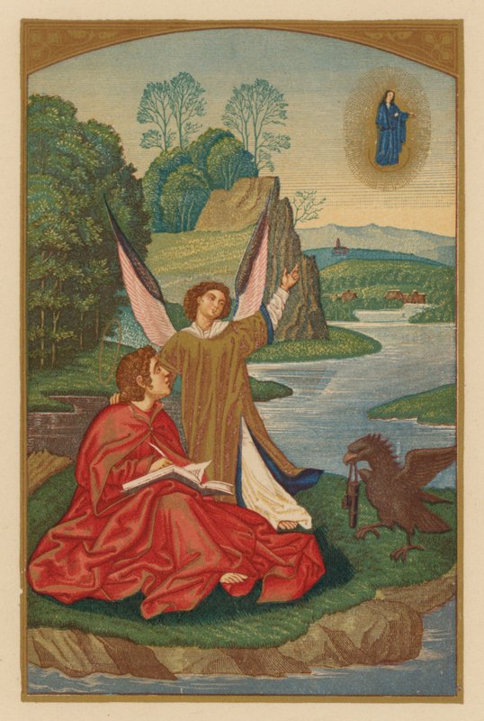Św. Jan Ew (chromolit) autorstwa Austrian School