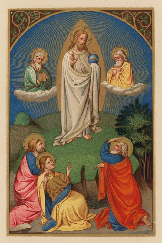 Przemienienie D N J Chr (chromolitho) autorstwa Austrian School