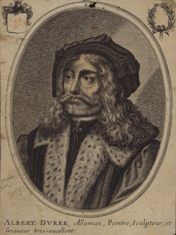 Albrecht Durer , niemiecki malarz i grafik (grafik) autorstwa Balthazar Moncornet