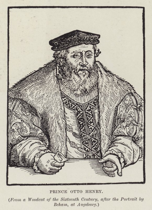 Otto Heinrich, elektor palatyn autorstwa Barthel after Beham
