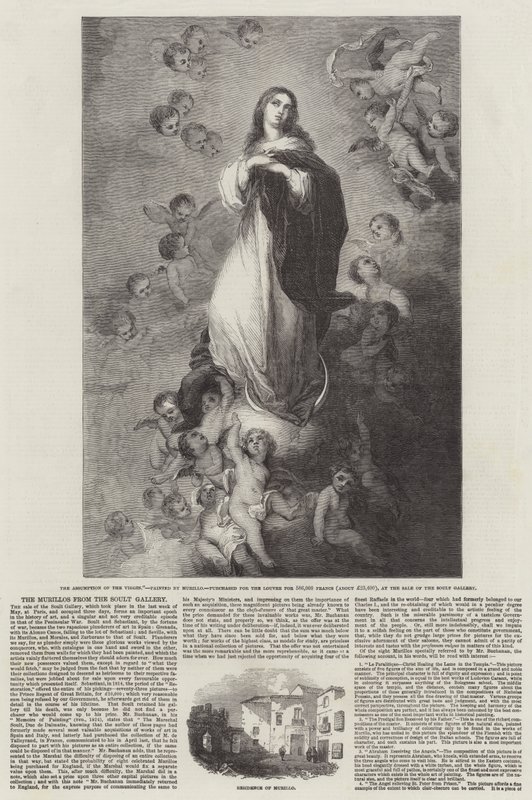 Murillo z Galerii Soult autorstwa Bartolomé Esteban Murillo