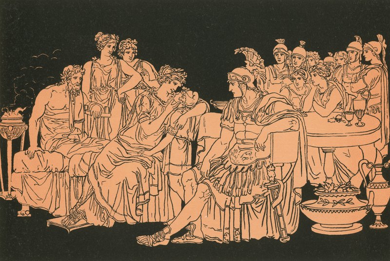 Dydona i fałszywy Ascaniusz autorstwa Bartolomeo Pinelli