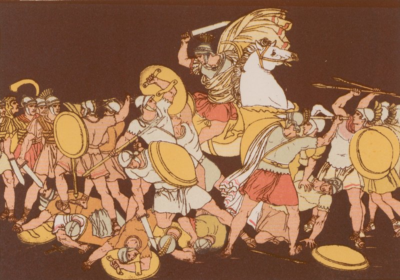 P Decius Mus oddający się ojczyźnie autorstwa Bartolomeo Pinelli