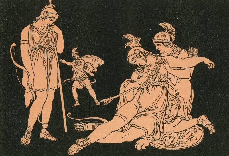 Śmierć Camilli autorstwa Bartolomeo Pinelli