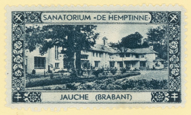 Sanatorium De Hemptinne, Jauche, Brabant, Belgia autorstwa Belgian School
