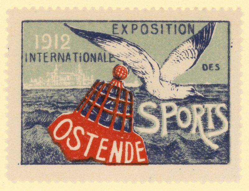 Międzynarodowa Wystawa Sportowa, Ostenda, Belgia, 1912 autorstwa Belgian School