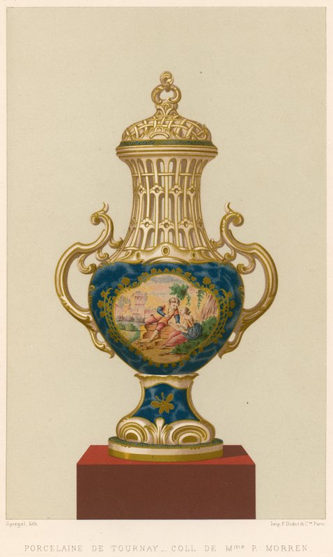 Porcelana z Tournay autorstwa Belgian School