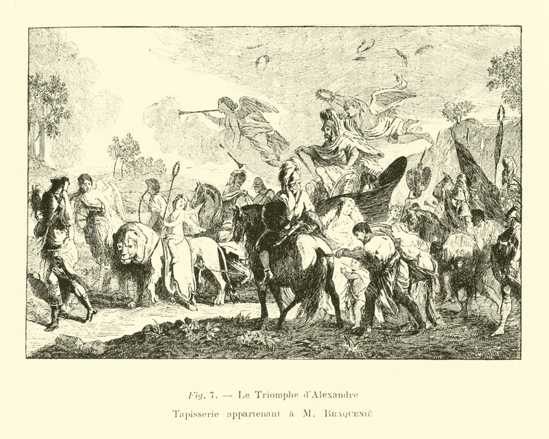 Triumf Aleksandra autorstwa Belgian School