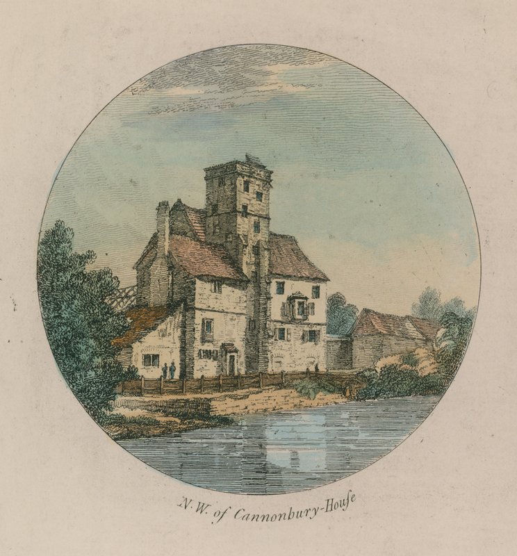 Na północny zachód od Canonbury House, Islington autorstwa Benjamin Green