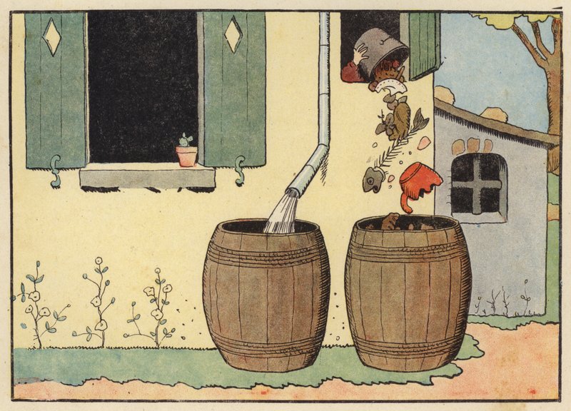 Ilustracja do Chantecler autorstwa Benjamina Rabiera (kolor lito) autorstwa Benjamin Rabier