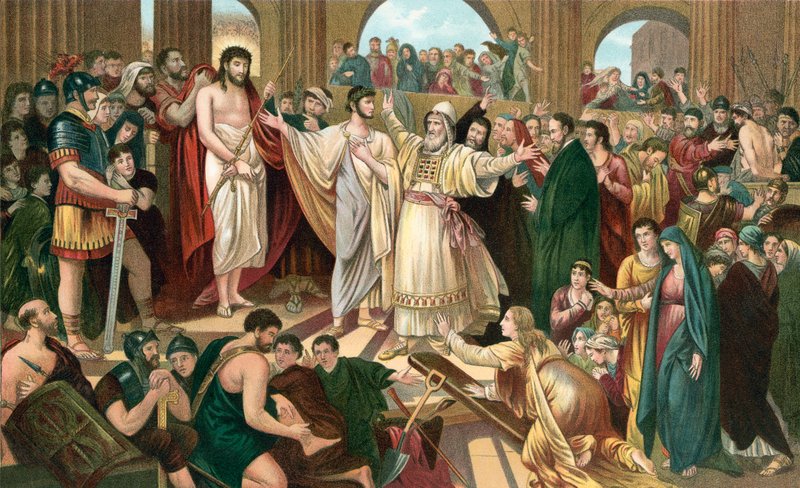 Chrystus odrzucony autorstwa Benjamin West