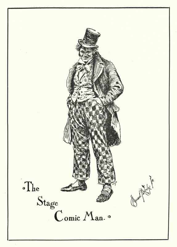 Komiks sceniczny (rycina) autorstwa Bernard (after) Partridge